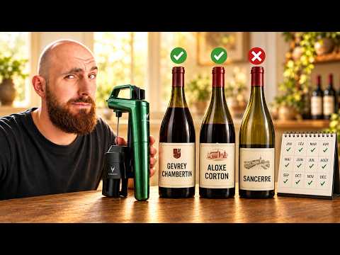 Coravin after a year: tasting three wines opened a year ago